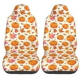 thumbnail image 2 of Fotbe Orange Autumn Leaves Pattern Automotive Seat Covers for Cars Trucks and SUVs – Car Seat Covers for Front Seats,Protective Seat Covers,Vehicle Seat Covers, Set of 2, 2 of 9