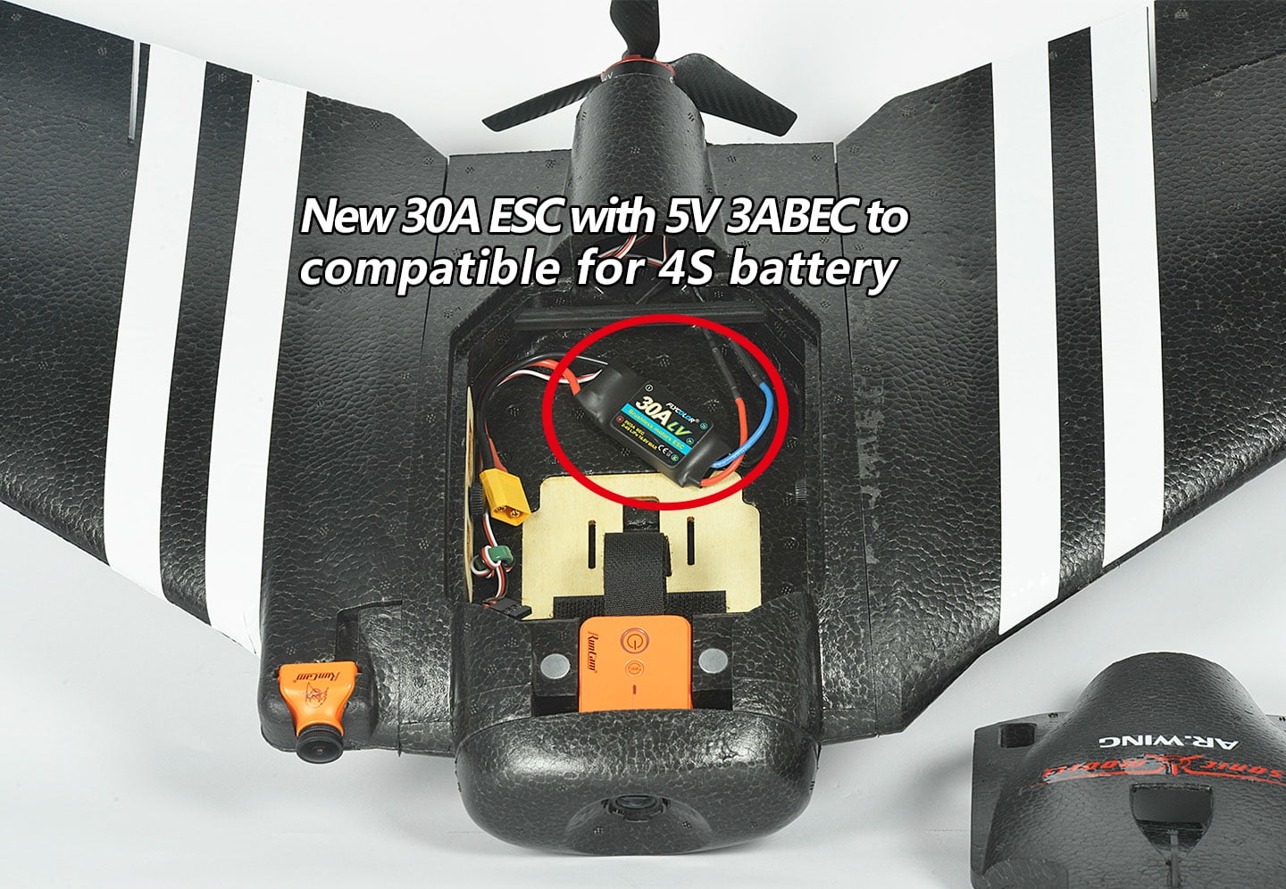 sonicmodell ar wing 900mm wingspan epp fpv flywing rc airplane pnp