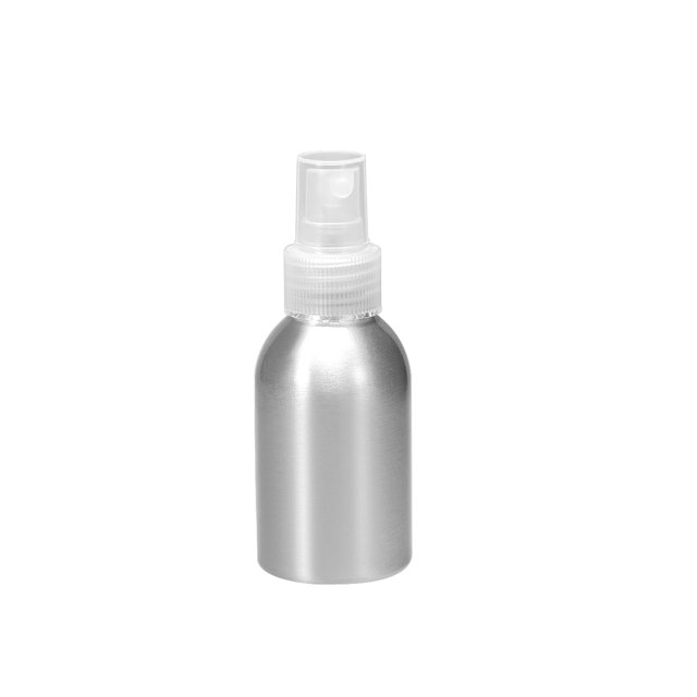 Unique Bargains 1.7oz/50ml Aluminium Spray Bottle with Clear Fine Mist Sprayer,Empty Refillable Container Travel Bottle