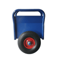 thumbnail image 5 of Heavy Duty Panel Dolly, Heavy Duty Granite Slab Dolly, 1000LBS Capacity Door Dolly Cart, for Heavy Drywall Sheet & Door Material (Blue), 5 of 8