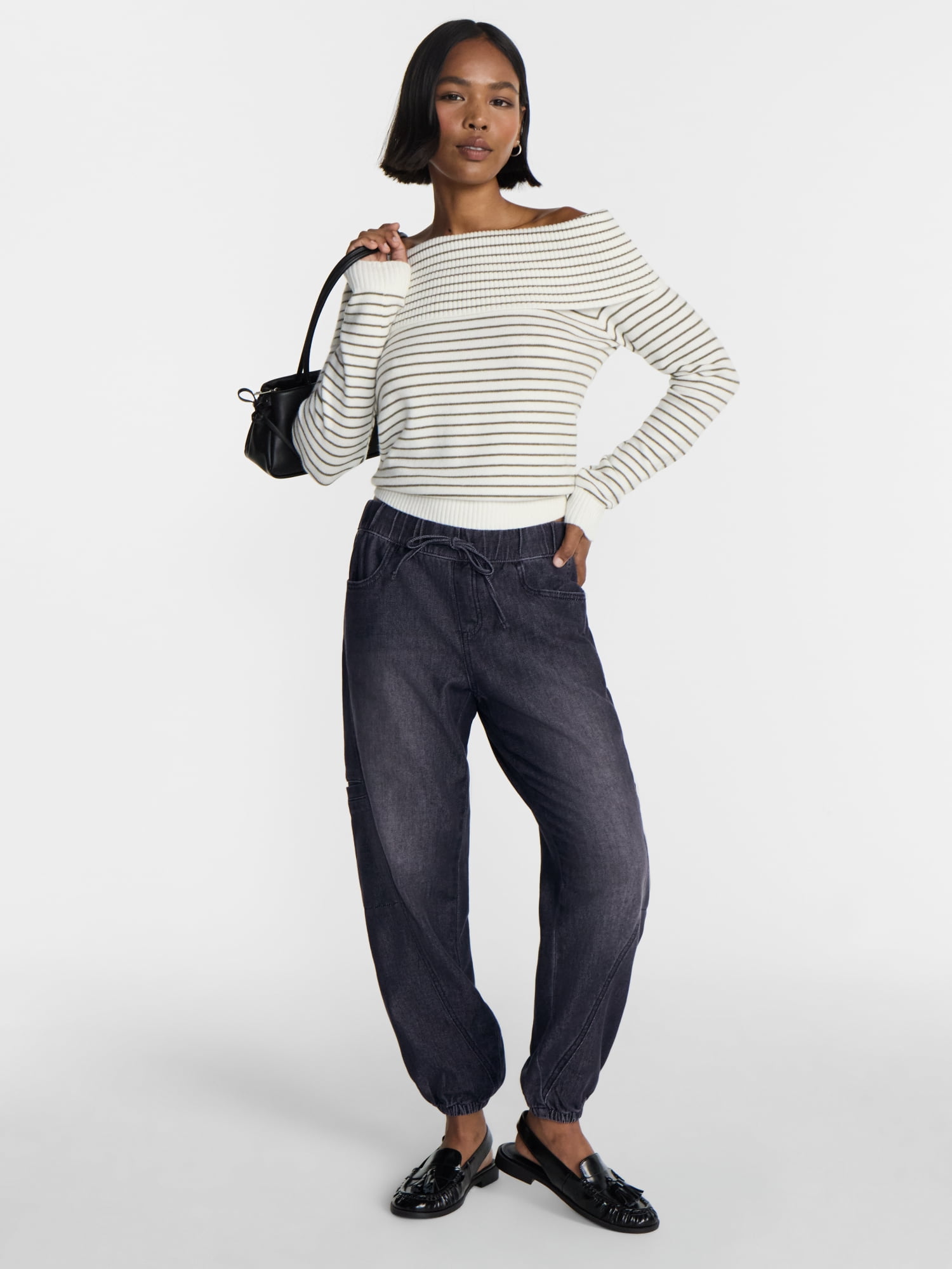 No Boundaries Seamed Joggers, 28'' Inseam, Women's XXS-XXL