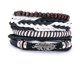 thumbnail image 1 of Pulseras para mujer, regalos para mujer, moda para mujer, pulseras multicapa de cuero, geniales, una pulsera, 1 of 4