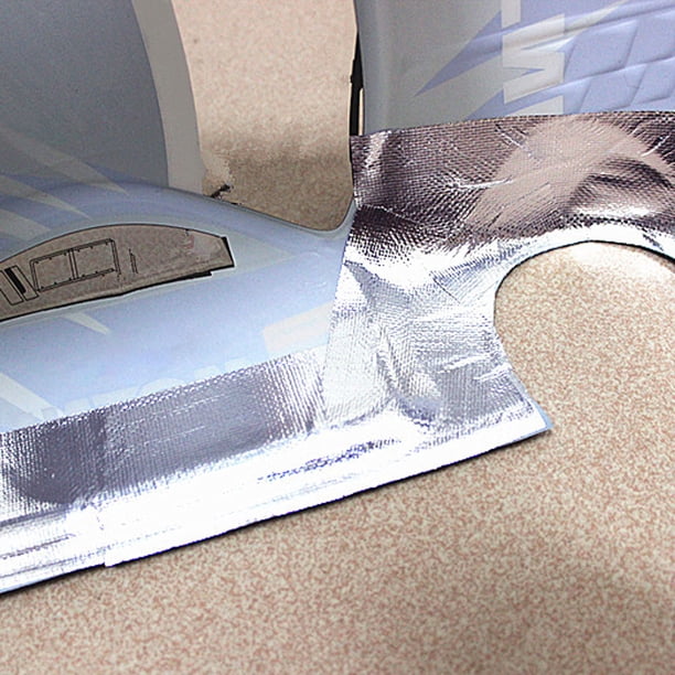 Cinta De Aluminio Reforzado, Robusta Y Duradera 49g 400x5cm Adhesivo De Aluminio Para Coche, Para Modelo De Coche Control Remoto Vehículo Modelo Coche Amantes RC Accesorio Cergrey Aluminum Reinforced Tape