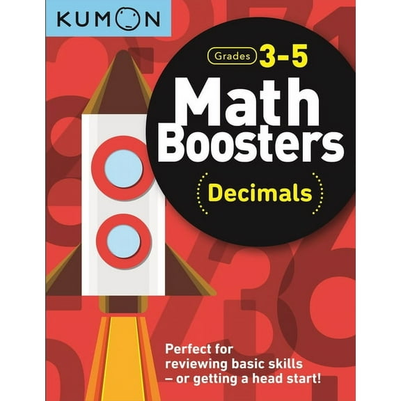 Kumon Math Boosters: Decimals, (Paperback)