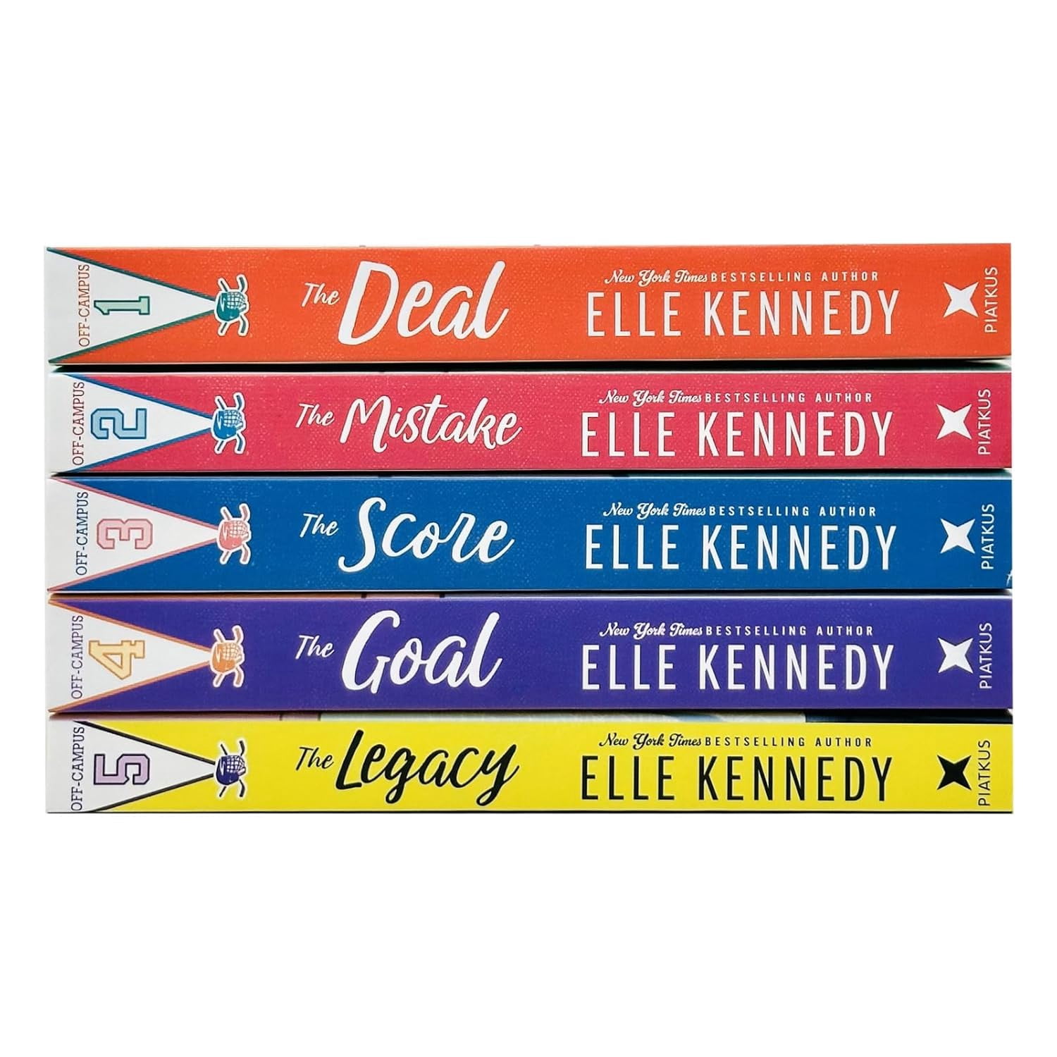 Elle Kennedy Novels: Off Campus Series Collection (5 Books - The