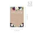 thumbnail image 5 of Koyal Wholesale Share a Memory Cards, Kraft Brown Fall Florals Cards for Wedding, Life Memories, 4" x 6", 52-Pk, 5 of 5