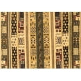thumbnail image 1 of Ahgly Company Indoor Rectangle Abstract Brown Modern Area Rugs, 8' x 12', 1 of 4