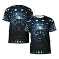 thumbnail image 7 of Tool Band T-Shirt for Men Novelty 3D Pritneted Casual Short Sleeve Tees Shirt Summer Street T Shirt Top, 7 of 7