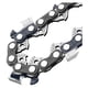 thumbnail image 1 of Juego de 2 cadenas de 52 eslabones para guía de motosierra de 35 cm (14 pulgadas), 1 of 5