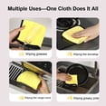 thumbnail image 6 of Absorbent Coral Fleece Cleaning Towels Thick Microfiber Lint Free Reusable Dish Cloths Rags for Kitchen Car Home, 6 of 9