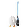 thumbnail image 1 of Escobilla de baño con soporte, cabezal de cepillo de múltiples lados, limpiador de inodoro encantador de limpieza profunda, cepillo de limpieza Azul, 1 of 9