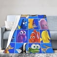 thumbnail image 1 of Mantas de felpa de Buscando a Nemo, mantas de viaje, dormitorio, sala de estar, sofá, oficina, 1 of 8