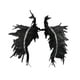 thumbnail image 3 of Chal de plumas artificiales jinwen disfraz de Cosplay, 3 of 8