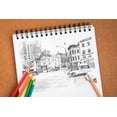 thumbnail image 4 of Cuaderno Boceto y Dibujo A4 Clairefontaine 100Hjs espiral blanco, 4 of 4