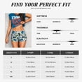 thumbnail image 5 of Logiee Game All Day Print Women's Biker Shorts,Workout Gym Shorts,Scrunch Shorts,Tummy Control Hidden Scrunch Running Yoga Shorts-X-Large, 5 of 8
