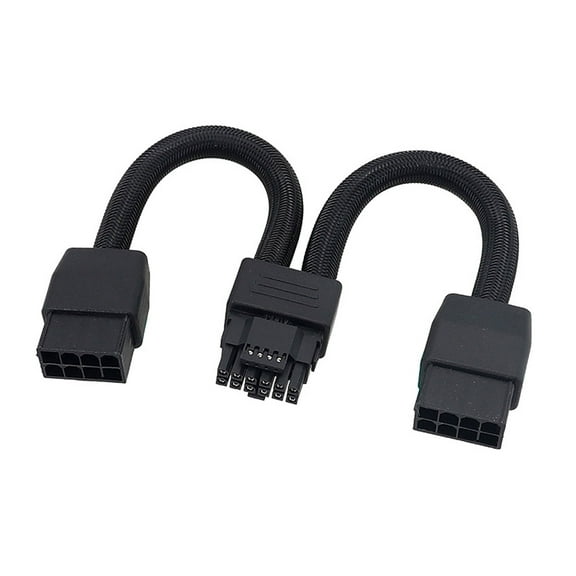 Power Cable 16Pin Connector 12VHPWR Adapter 2x 8Pin to 16Pin GPU Extension Cable for 3090Ti 4070Ti 4080 4090 Graphics