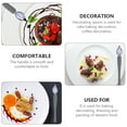 thumbnail image 2 of GOOHOCHY Stainless Steel Painting Spoon Sauce Spoon Silver Cream and Sauce Decoration Chefs 1Pcs, 2 of 8