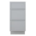 thumbnail image 5 of Vanity Art 15" W Birch Plywood Freestanding Single Base 3 Drawers Storage Cabinet, 5 of 9