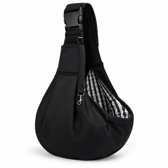 Dog Sling Carrier, Hands Free Pet Sling Carrier for Small Dogs and Cats
