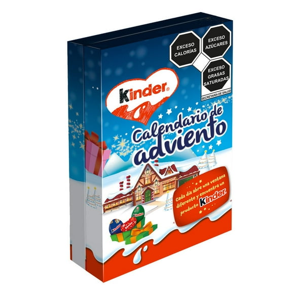 Chocolate Kinder Calendario de Adviento 113 gr