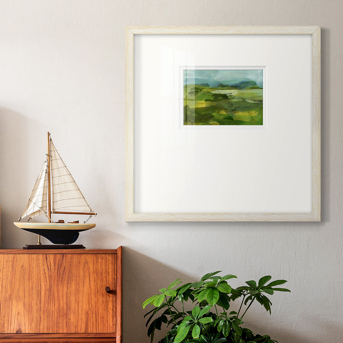 Emerald View IVPremium Framed Print
