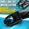 thumbnail image 5 of Xomzema For 1" Strapping Kayak Seat Strap Replacement Buckle Clip, Black Billet Aluminum, 5 of 11