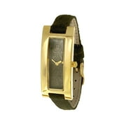 DKNY Ladies Rectangular Green Felt Watch