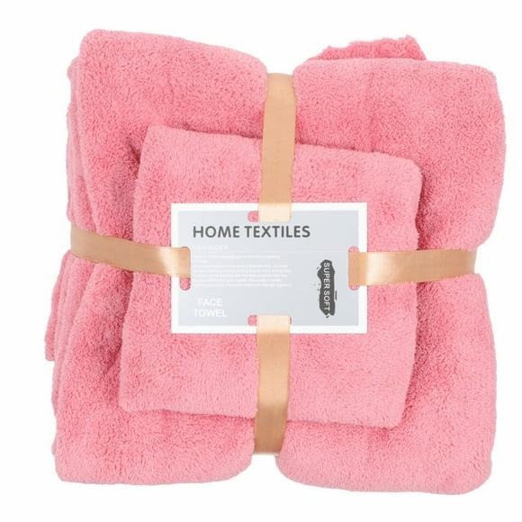 Ultimate Comfort Cotton Towel Set - Soft, Absorbent, and Stylish for Beach, Bath, Gym, and Hair Care