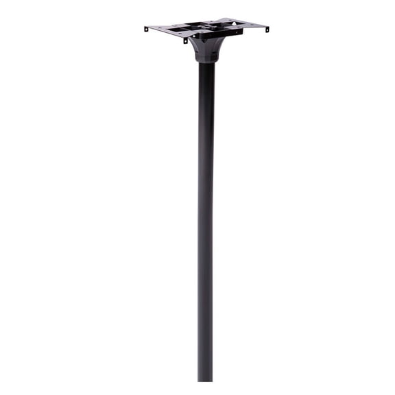 Architectural Mailboxes Coolidge Galvanized Steel Mailbox Post, Black