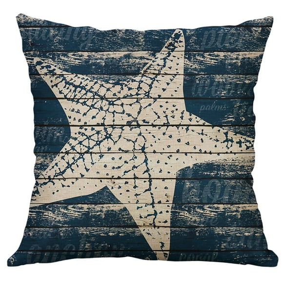 knqrhpse Pillow Covers Home Decor Marine Life Coral Sea Turtle Seahorse Whale Octopus Cushion Cover Pillow Cover Throw Pillow Covers Decorative Pillows for Couch