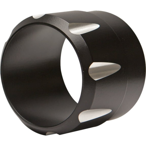 Bassani 3" Firepower Black Exhaust End Cap w/Contrasting Flutes (BE30T)