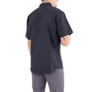 Visive Mens Big & Tall Dress Shirt 2-Pack - Oxford Short Sleeve Button Down - Modern Fit - Breathable Material - Variety of Colors - Perfect for Business, Casual & Vacation - Sizes S - 4XL For Big Men