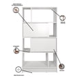thumbnail image 4 of Librero Organizado DEREK Con Puertas Minimalista, 4 of 5