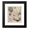 thumbnail image 2 of Albert Sterner 12x14 Black Modern Framed Museum Art Print Titled - Ladies of the Ballet (1932), 2 of 5