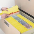 thumbnail image 5 of Top Tab Classification Folder, One Divider, Four-Section, Letter, Yellow, 10/box, 5 of 6