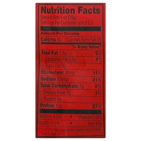 Jack Link's Jack Links Zero Sugar Jerky, 2.6 Oz