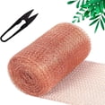 thumbnail image 4 of ZHZFKQ 2026 New Copper Mesh Roll for Mice Rat Rodent Repellent,Sturdy Copper Wool Mouse Trap for Bat Snail Bird Control with Packing Tool for Home,Garden,Garage,Kitchen 3 Meters, 4 of 7