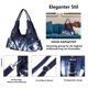 thumbnail image 2 of Bolso de hombro para mujer, bolso hobo, bolsos de hombro, bolsos con asa, bolsos de mano de piel sintética suave con cremallera, bolso de mano, muchos compartimentos, gran bolso para mujer, 2 of 5