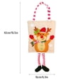 thumbnail image 2 of Arpillera Con Pies Colgantes Creativos Para Decoración Navideña, Bolsa De Mano De Gran Capacidad Para Regalo De Dulces, Para Galletas, Aperitivos, Dulces Advancent HA045219-01, 2 of 6