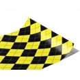 thumbnail image 2 of Rwraps Yellow Argyle Sunshine Contrast Matte Vinyl Film Wrap 59in x 4ft Vinyl Vehicle Car Film Sheet, 2 of 9