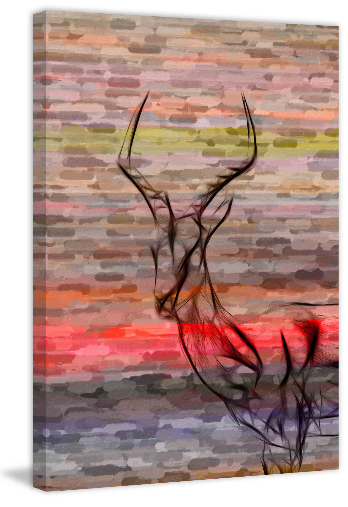 Parvez Taj "Antelope" Print on Canvas