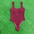 thumbnail image 7 of MSJUHEG High Waisted Bikini Sets for Women,V Neck,Swimsuits for Women 2025,Womens One Piece Swimsuits,Swimwear Monokinis,One Piece Bathing Suit for Women,Push Up Swimwear Red L, 7 of 7