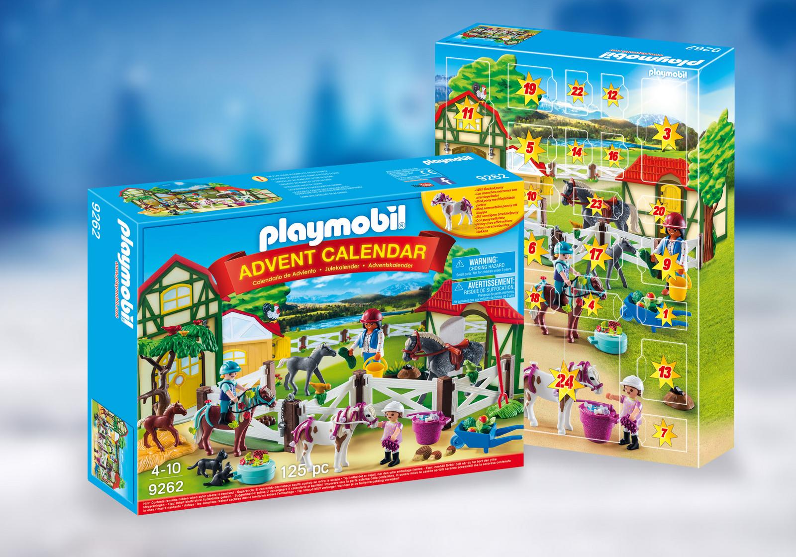 PLAYMOBIL Advent Calendar - Horse Farm - Walmart.com