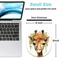 thumbnail image 2 of Erds-petit Tapis de Souris 6 x 8 Pouces, Prend de l'Espace sur le Poignet et la Souris, Tapis de Souris Compact et Imperméable pour Ordinateur Portable Clavier de Souris Sans Fil Maison Bureau Voyage, Girafes, 2 of 4