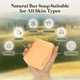 thumbnail image 4 of Amish Farms Bar Soap w/All Natural Bentonite Clay | Made in USA, Vegan Moisturizing for Sensitive Skin | Women & Mens Face & Body Bar Bath Soap for Shower | Clean Scent | 5oz Ea (5 Bars), 4 of 8