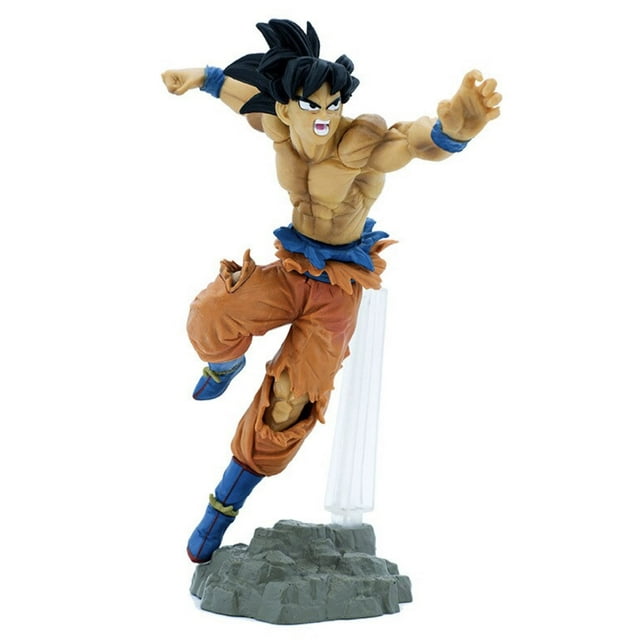 Figura Goku Super Sayayin Tag Orange Juguete Dragon Ball Saiyajin Guerrero 20cm