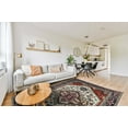 thumbnail image 2 of EORC Navy/ Ivory Hand Knotted Wool Traditional Serapi Rug, 9' x 12', 2 of 4