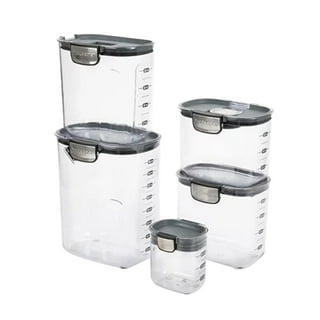 9Pcs Airtight Food Storage Container 2.8L for Sugar, Flour, Snack, Baking  Supply