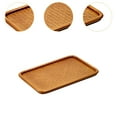 thumbnail image 6 of WeiLaiKeQi Bamboo Serving Tray Food Platter Rectangle Serving Tray for Hotel Home Party Brown, 6 of 9