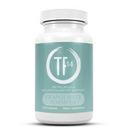 Natural Anxiety Relief Supplements, MTHFR Methylation and Neurotransmitter Booster, Non Habit Forming Stress Support, Money Back Guarantee, Vegetarian, TF14 Tranquility Formula